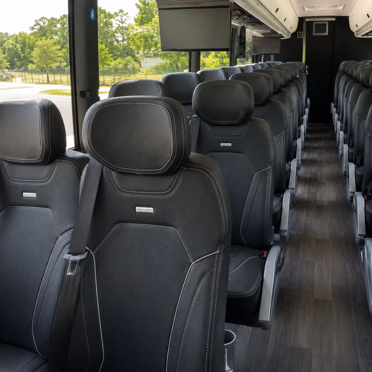 macon bus rental service area