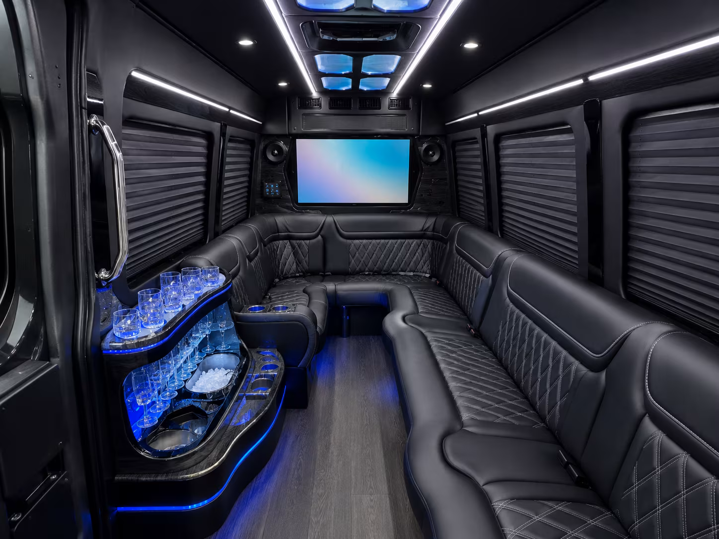 sprinter van transportation for groups and events across macon